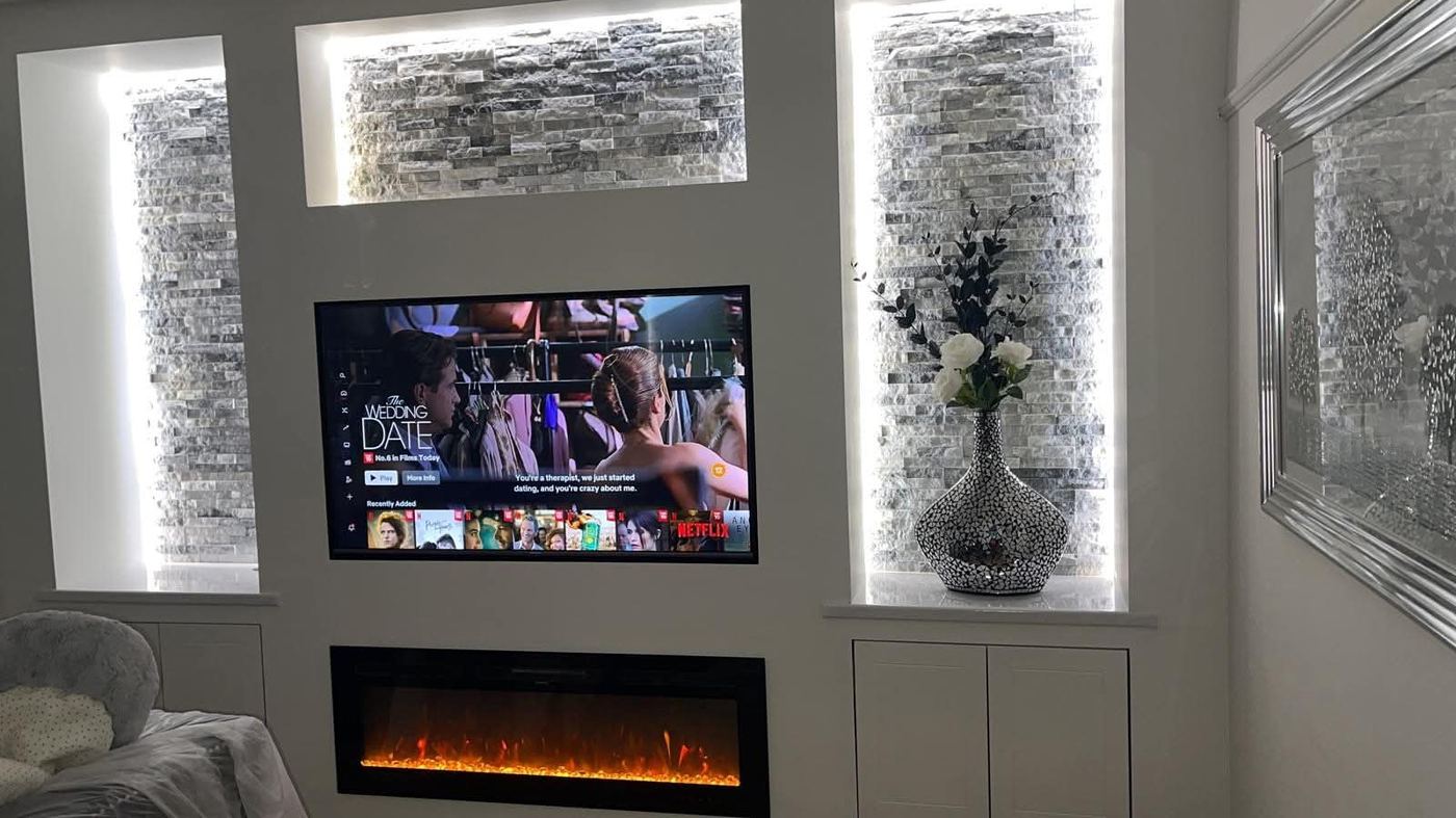 Bespoke media wall design and installation in Blackburn, Lancashire