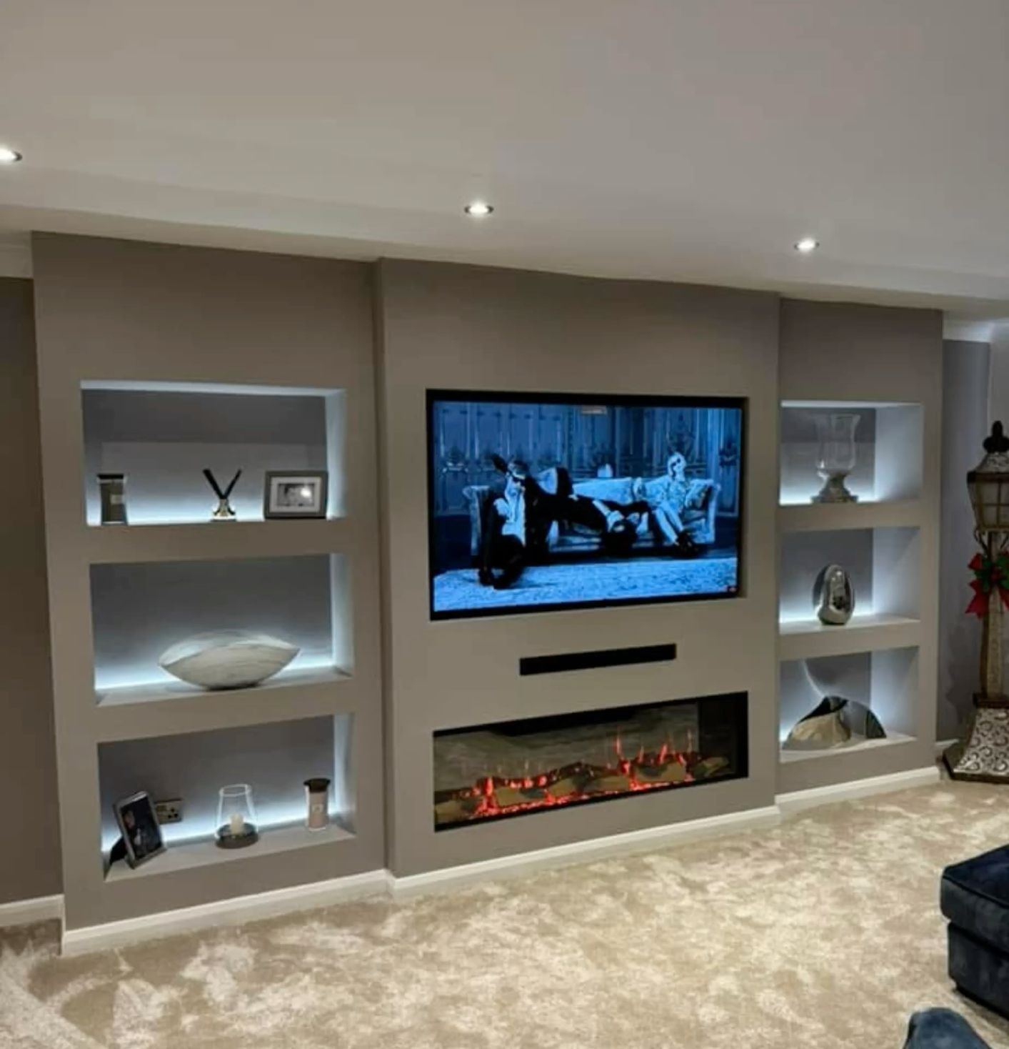 Luxury media wall installation in Lytham, Lancashire